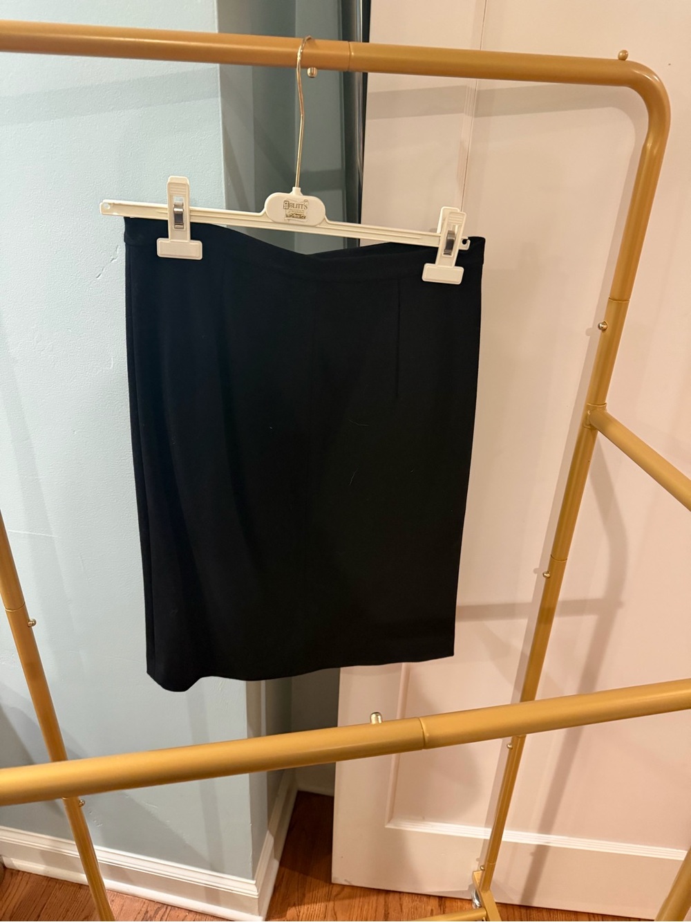 J. Crew Black Pencil Skirt